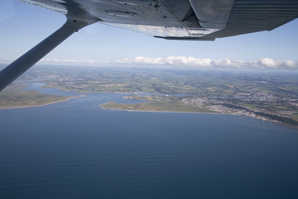 Looking towards Bideford on the north Devon coast