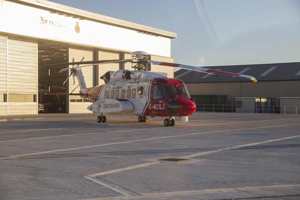 New Sikorsky S-92s operated by Bristow for HM Coastguard 