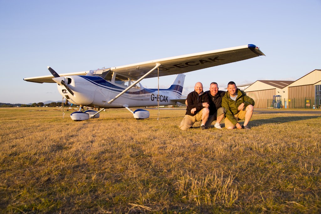 Caernarfon Cessna "Selfie"