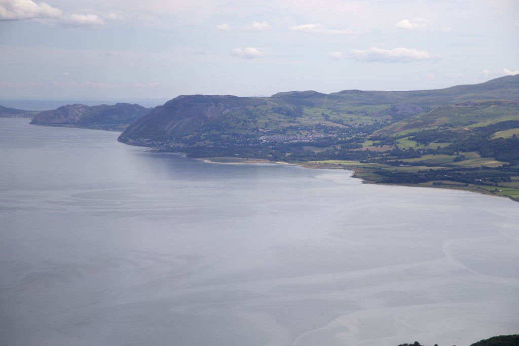 Travelling along the Menai straights past the Great Orme